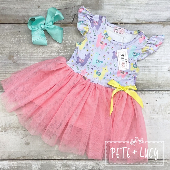 Pete + Lucy Ladybug and Daisy Dress main image 1